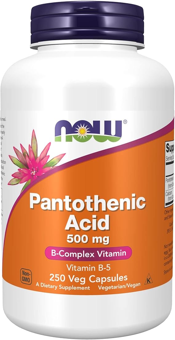 Now Pantothenic Acid 500 mg Pantothenic Acid 500 mg - Image 1