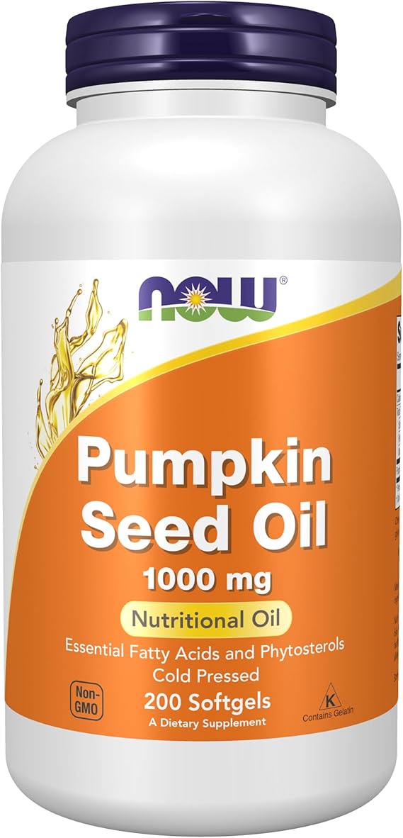 Now Pumpkin Seed Oil 1000 mg Pumpkin Seed Oil 1000 mg - Image 1