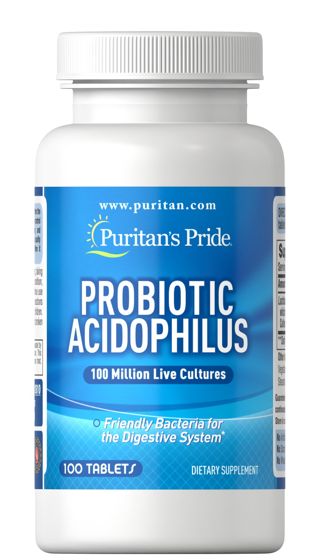 Puritains pride Probiotic Acidophilus Probiotic Acidophilus - Image 1