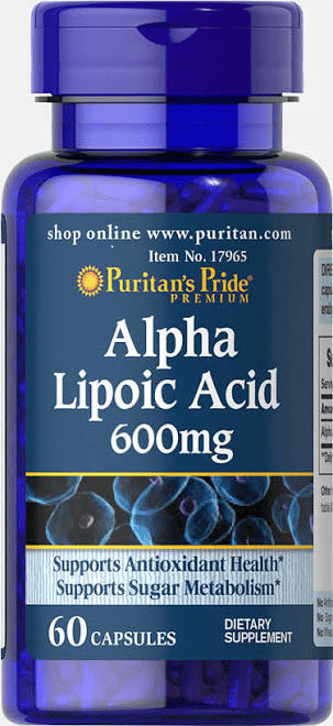 Puritan's Pride Alpha Lipoic Acid 300 mg Alpha Lipoic Acid 300 mg - Image 1